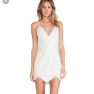 NBD White Lace Dress